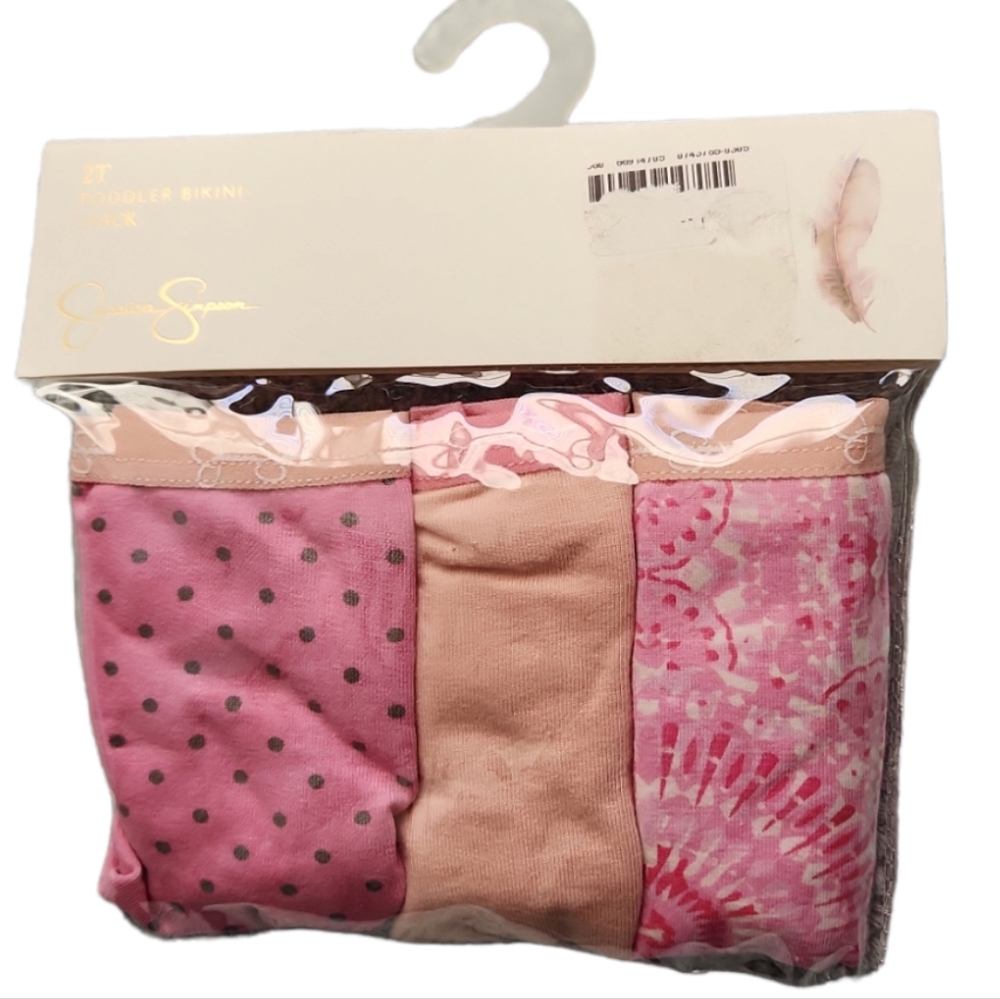 🆕️ JESSICA SIMPSON Toddler Bikini 3 pack - Picture 5 of 5